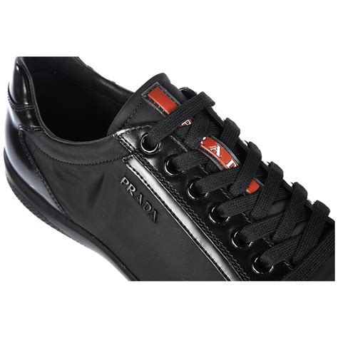 scarpe tennis prada uomo nere|prada men's sneakers.